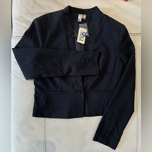 Black Short Blazer Jacket